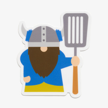 Kitchen Viking Turner Sticker by Cindy Lindgren